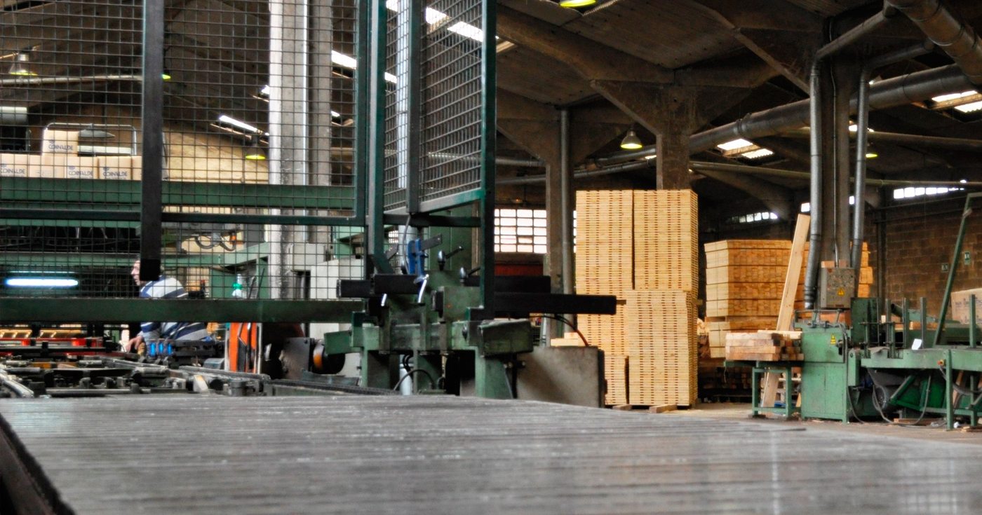 Vista general del interior de las instalaciones de producción